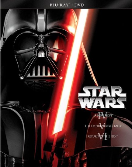 Star Wars Trilogy: Episodes IV-VI [6 Discs] [Blu-ray/DVD] - Front_Standard