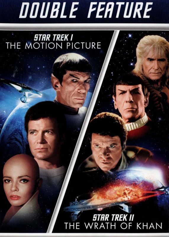  Star Trek: The Motion Picture/Star Trek II: The Wrath of Khan [2 Discs] [DVD]