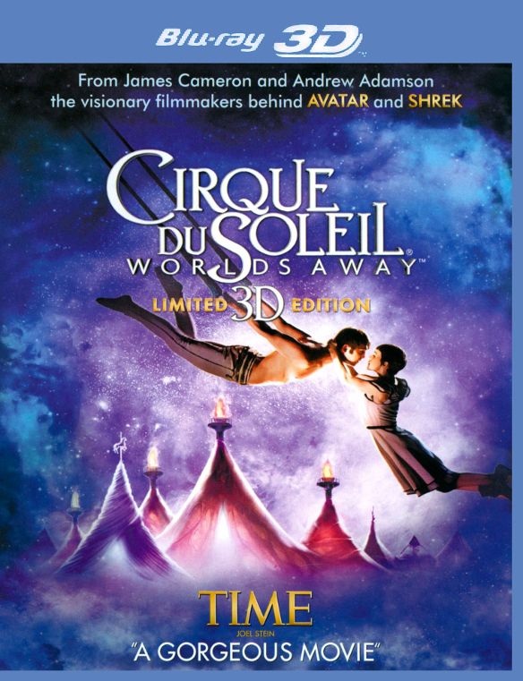  Cirque du Soleil: Worlds Away 3D [2 Discs] [3D] [Blu-ray] [Blu-ray/Blu-ray 3D] [2012]