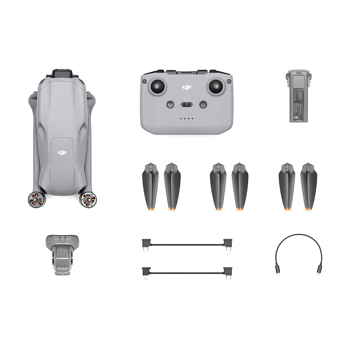 Alt View 7. DJI - DJI Air 3 Drone with RC-N2 Remote Controller.