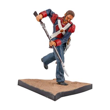 Front. Dragon Models - 1:24 Scale Historical Figures The Alamo Figure D Mexican Fusilier - Blue.