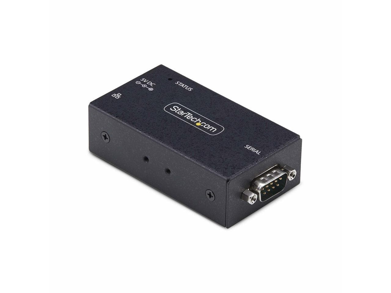 StarTech.com - StarTech 1-Port Serial to Ethernet Adapter - IP Serial Server, RS232, Wall/DIN Mount I13-SERIAL-ETHERNET