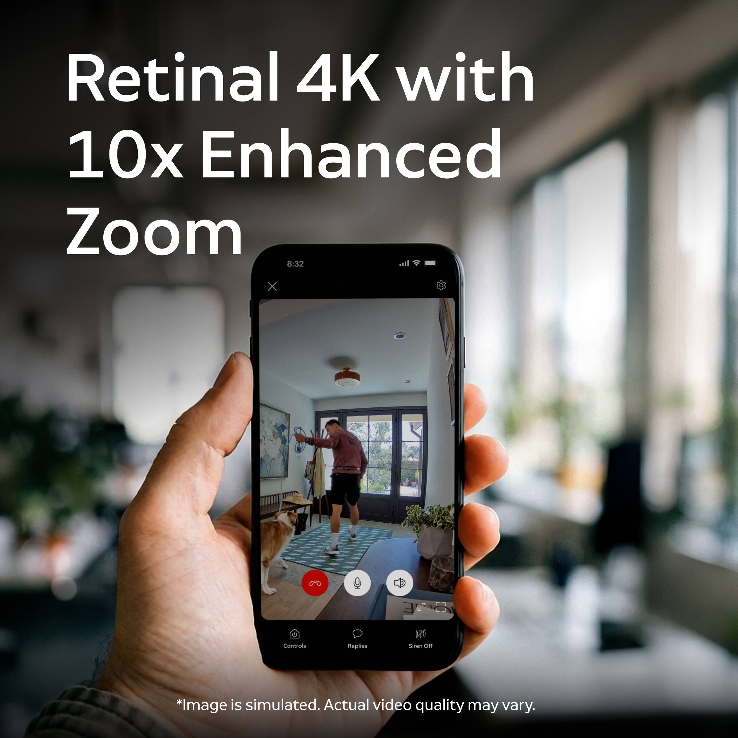 Ring Indoor Cam Retinal 4K, Plug In, Auto HDR, true color Night Vision ...