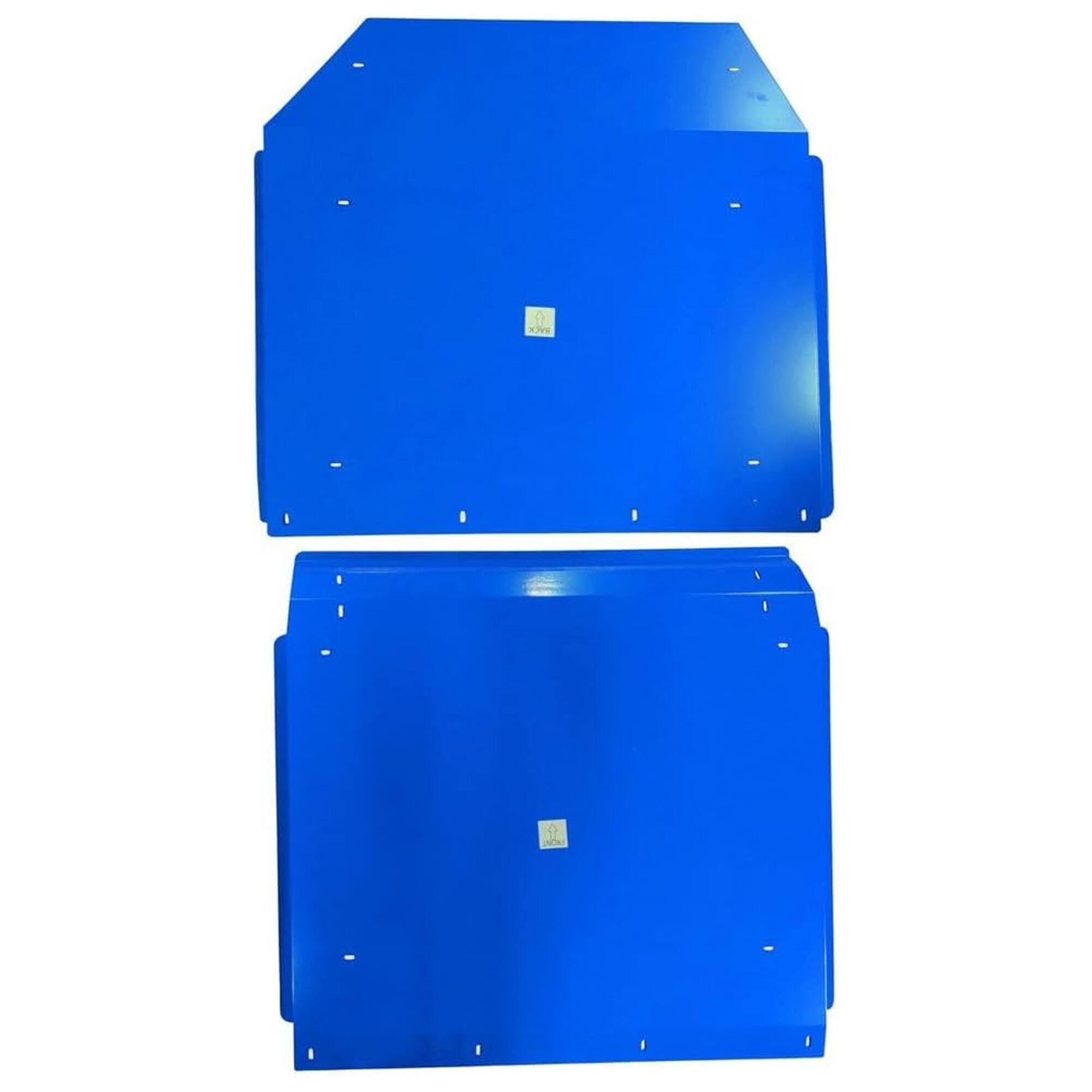 Titan Ramps - Aluminum Roof Accessory for Polaris RZR 4-Door UTV Models, Blue