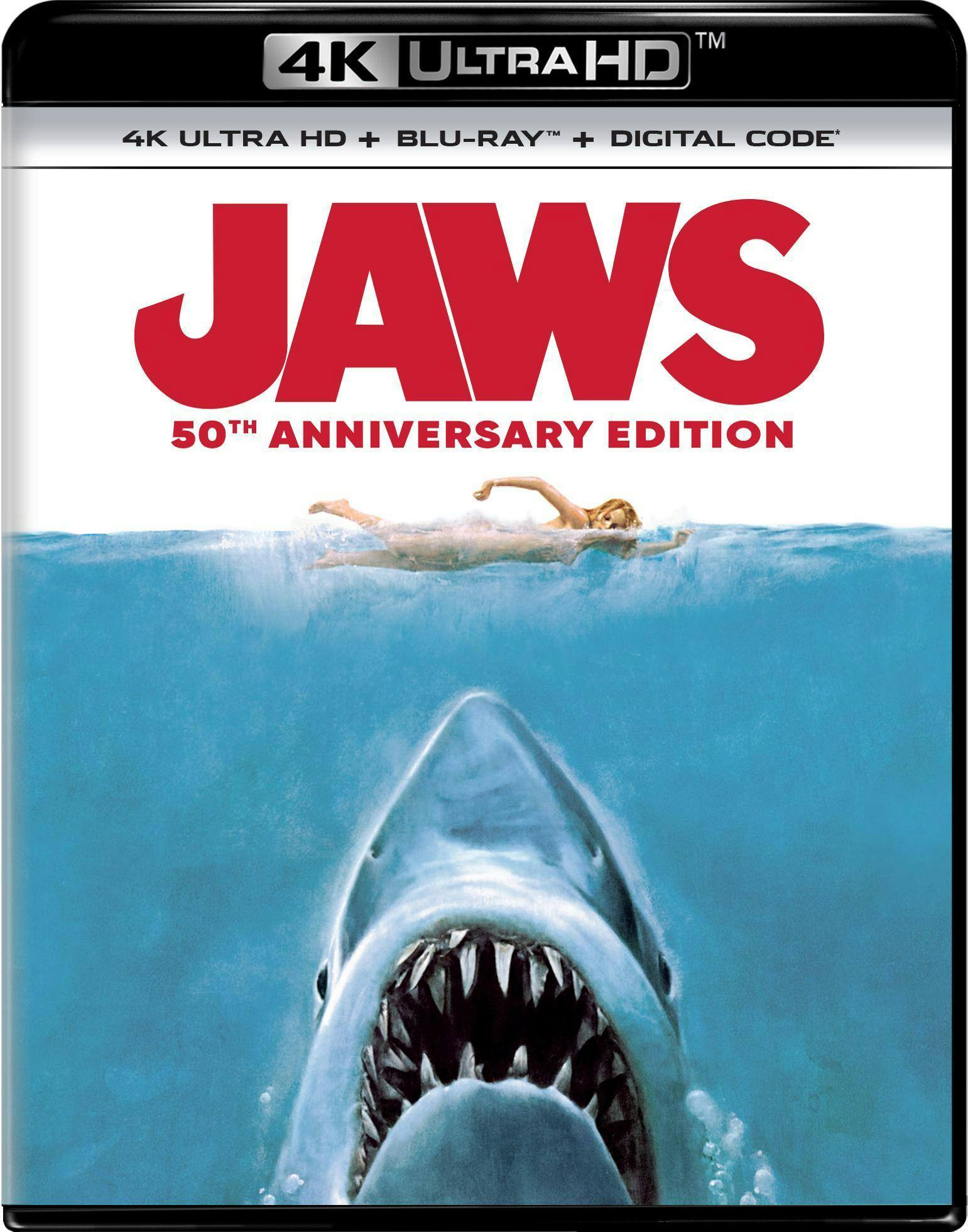 Jaws 50th Anniversary [UHD] [Standard] [Blu-ray]