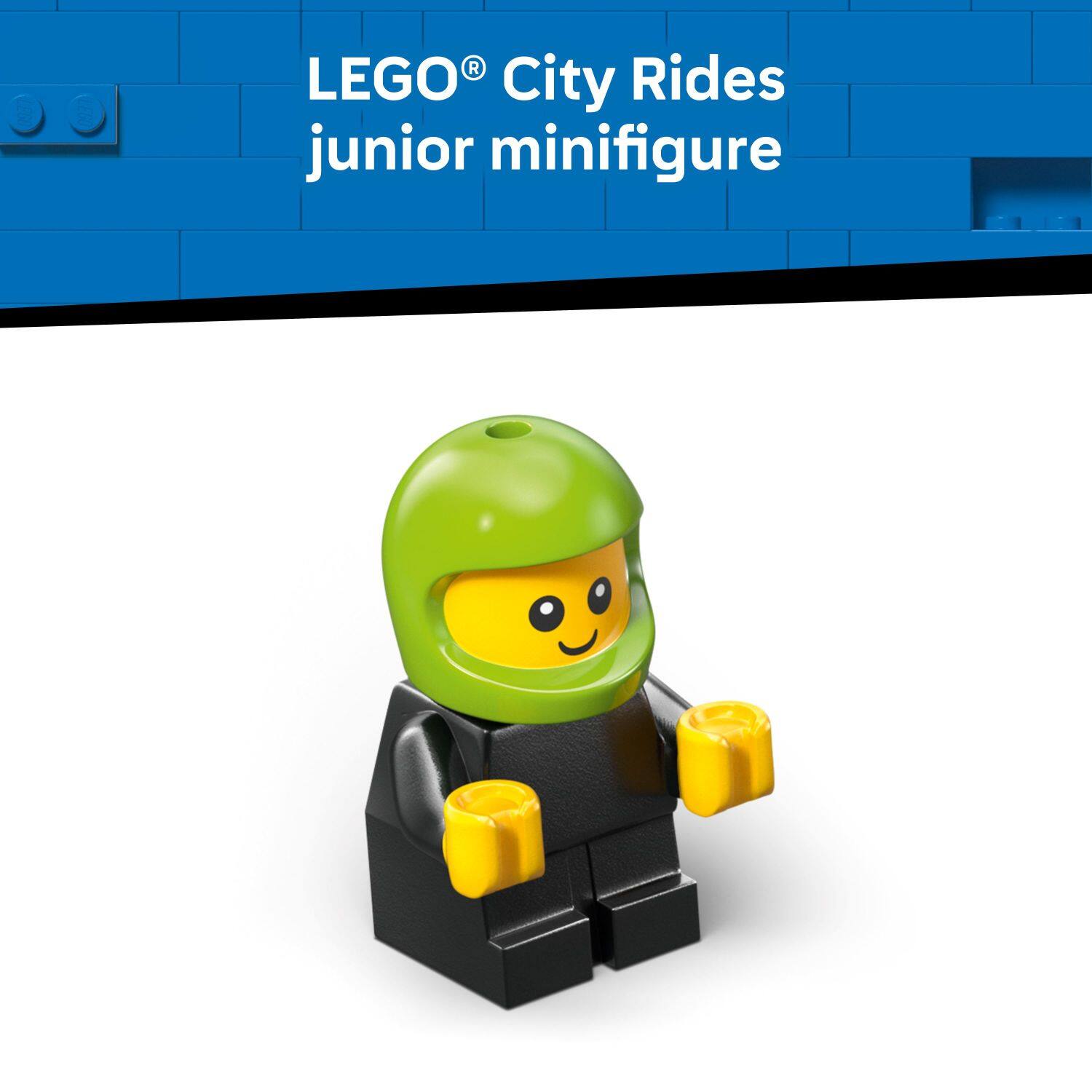 LEGO® City Rides junior minifigure