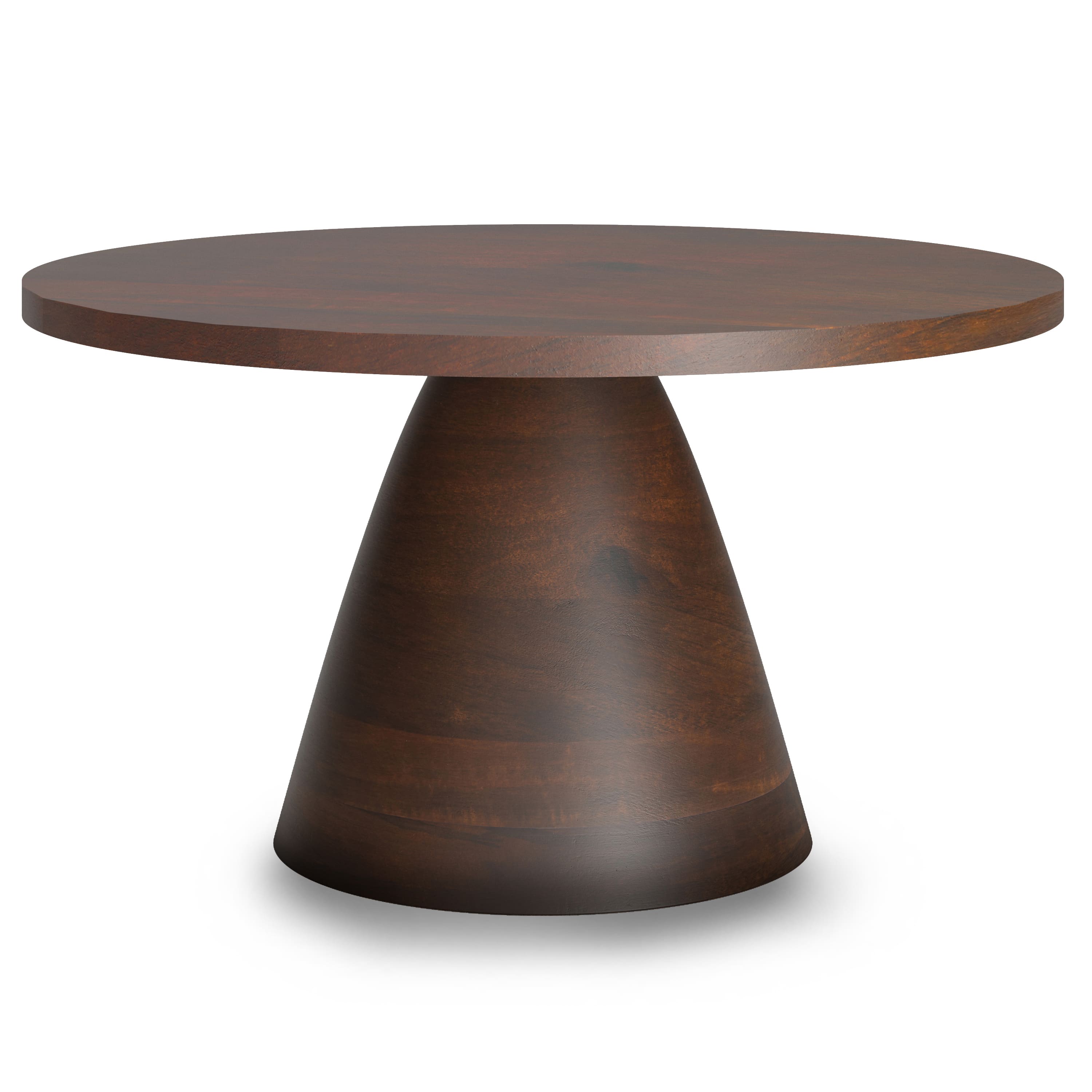 Simpli Home – Winnie Round Coffee Table – Walnut Sansujyuku sansujyuku.com