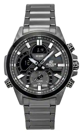 3.14
LIGHT
WR 10BAR
12
EDIFICE CASIO ADJUST
MODE
20 00
100 Bluetooth AL 120 WT OVER
START
JAPAN
MOV'T