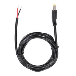 Unique Bargains - DC Power Pigtails Cable, 5.5x2.5mm Male to Bare Wire, for PC, Laptop, Toys, Cellphone, Electronic Device - Black