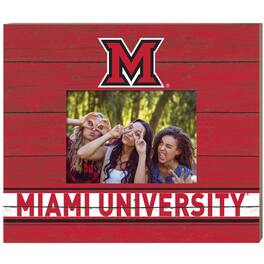Jardine - Miami University RedHawks 11'' x 13'' Team Spirit Scholastic Picture Frame - Red