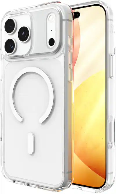 ZAGG - Crystal Palace Lite Snap Ultra-slim MagSafe-compatible for Apple iPhone 17 Pro Max - Clear ZAGG - Crystal Palace Lite Snap Ultra-slim MagSafe-compatible for Apple iPhone 17 Pro Max - Clear