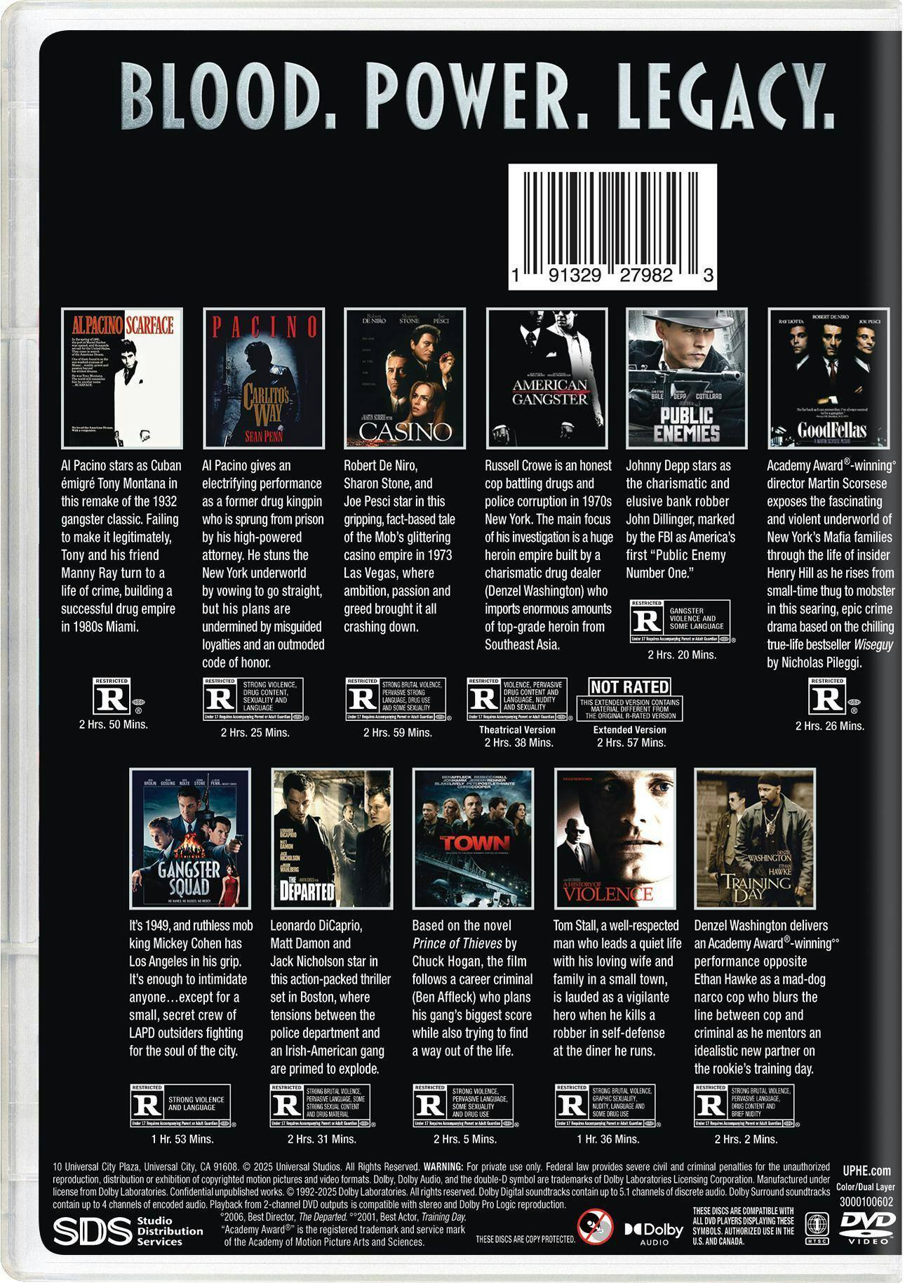 Back. Gangsters 11-Movie Collection   - DVD.