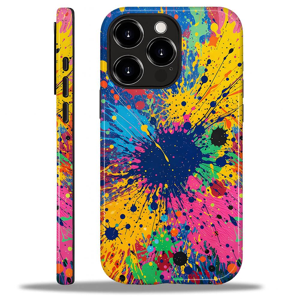 Front. BUBM - Smartphone Case for iPhone - 2-Layer Durable Smartphone Protection Case - Midnight Splash - Midnight Splash for iPhone 16 Pro Max.