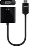 Front Zoom. Belkin - HDMI-to-VGA Adapter - Black/White.