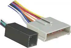Angle. Metra - Radio Harness for Select 1987-2000 Ford Nissan Mazda Lincoln - Multi.