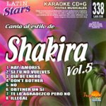 Front. Latin Stars Karaoke: Shakira, Vol. 5 [CD + G].