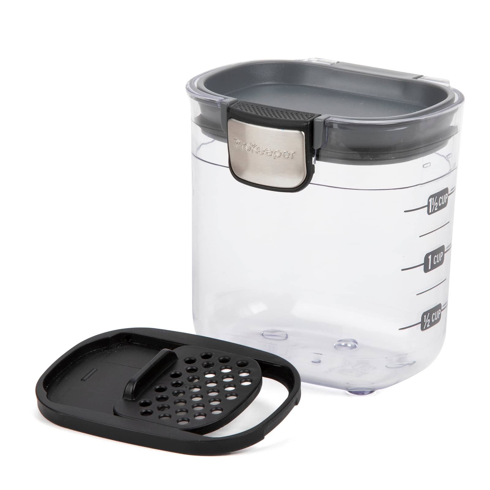 Progressive International - ProKeeper+ Airtight Mini Storage Container, Plastic - Clear