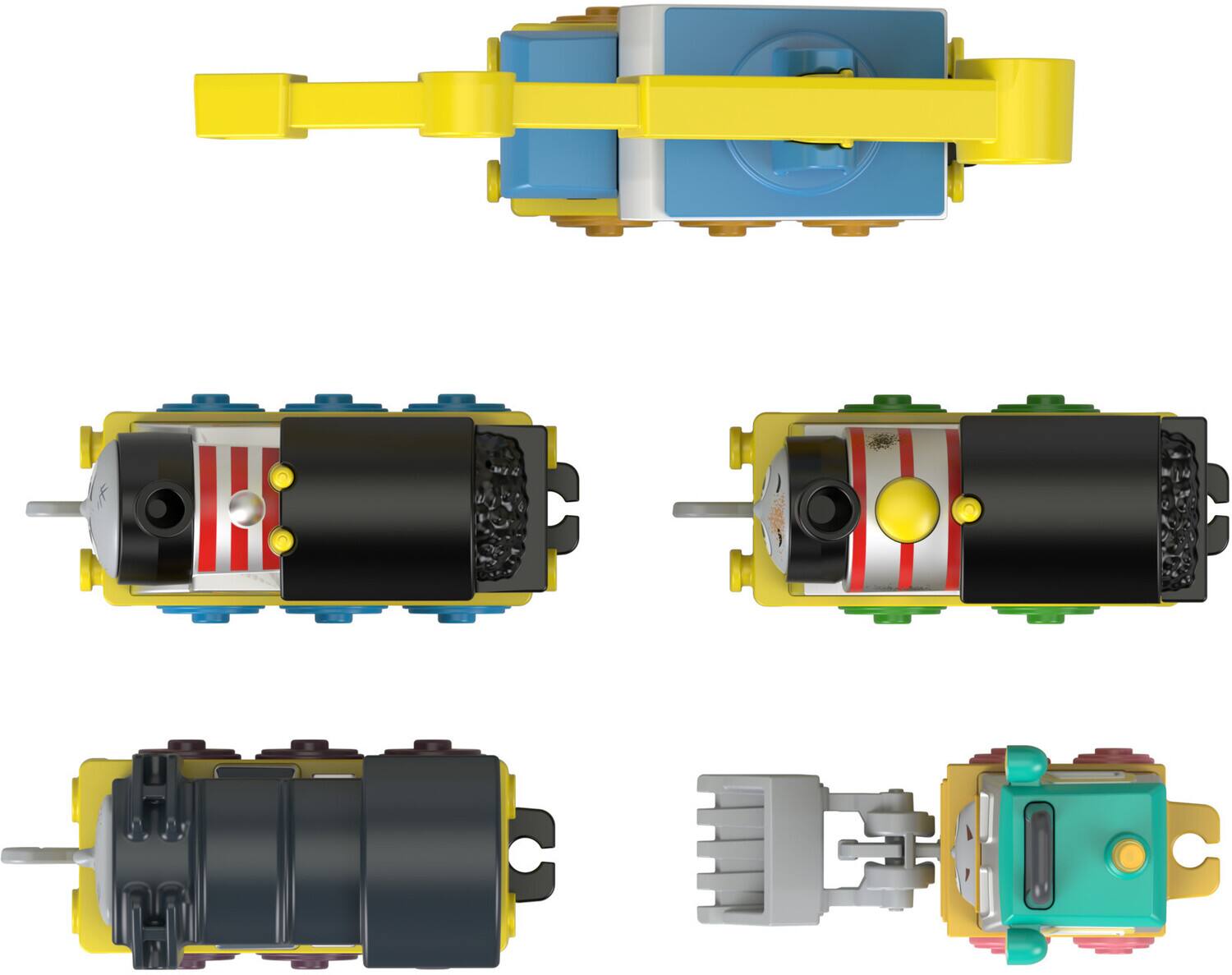 Alt View 4. Fisher Price - Fisher Price - Thomas & Friends Construction Crew 5-Piece Diecast Metal Toy Train & Vehicle Set   - Collectibles - Multicolor.