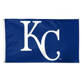 WinCraft - Kansas City Royals 3' x 5' Primary Logo Single-Sided Flag - Multicolor