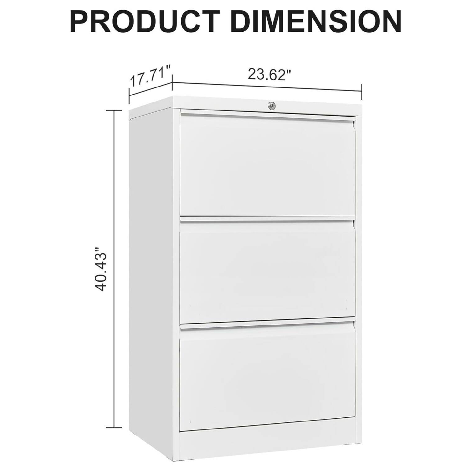 PRODUCT DIMENSION  
17.71" x 23.62" x 40.43"