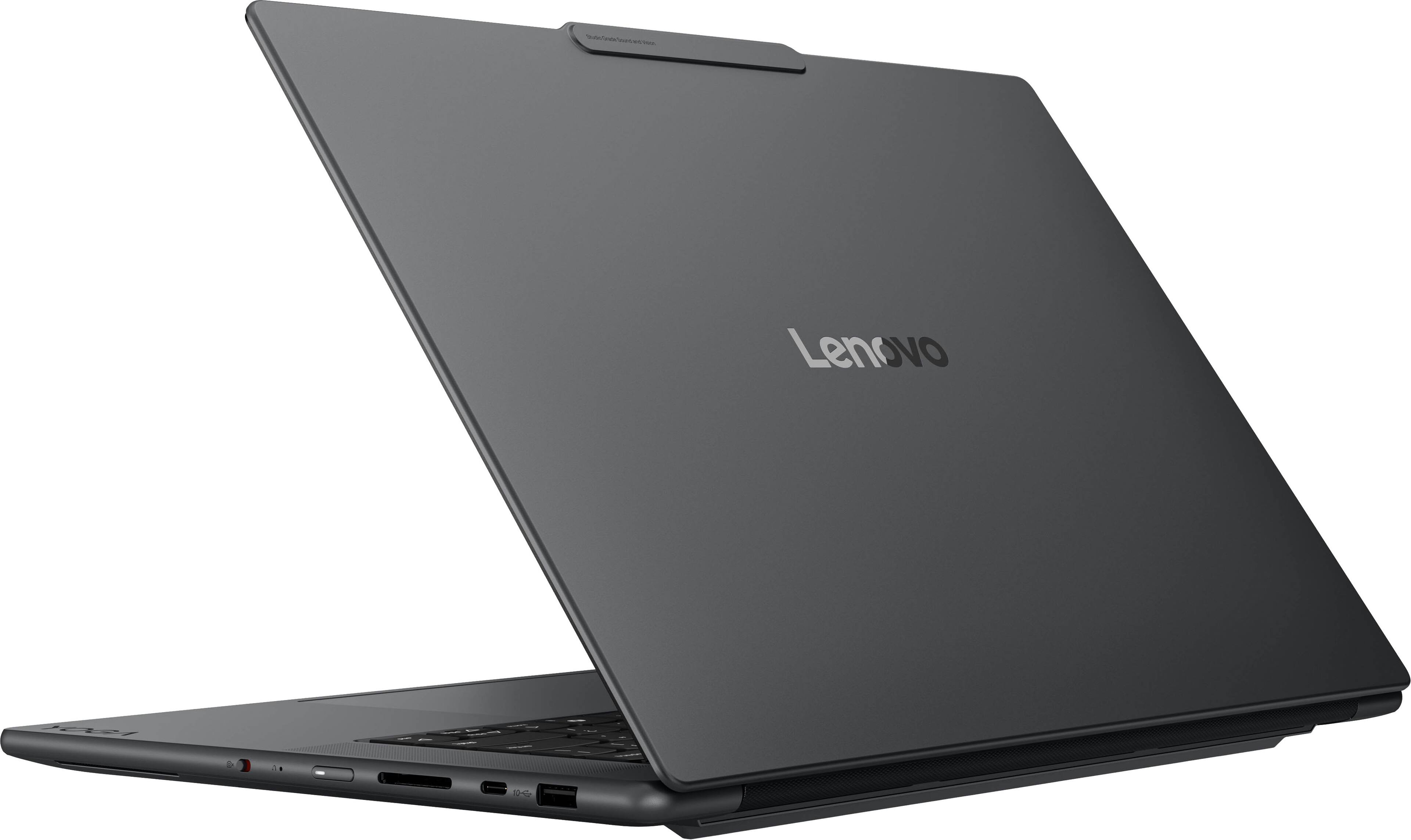 Alt View 15. Lenovo - Yoga Pro 7a 15.3" 3K OLED Touchscreen Laptop - AMD Ryzen AI Max+ 388 2026 - 32GB RAM - 1TB Storage - Thunder Grey.