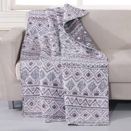 Greenland Home Fashions Barefoot Bungalow Denmark Accessory Throw Blanket - 50x60" - Ivory