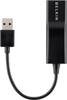 Belkin - USB 2.0-to-Ethernet Adapter - Black-Front_Standard