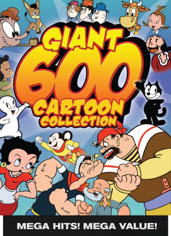 Giant 600 Cartoon Collection [12 Discs] [DVD]