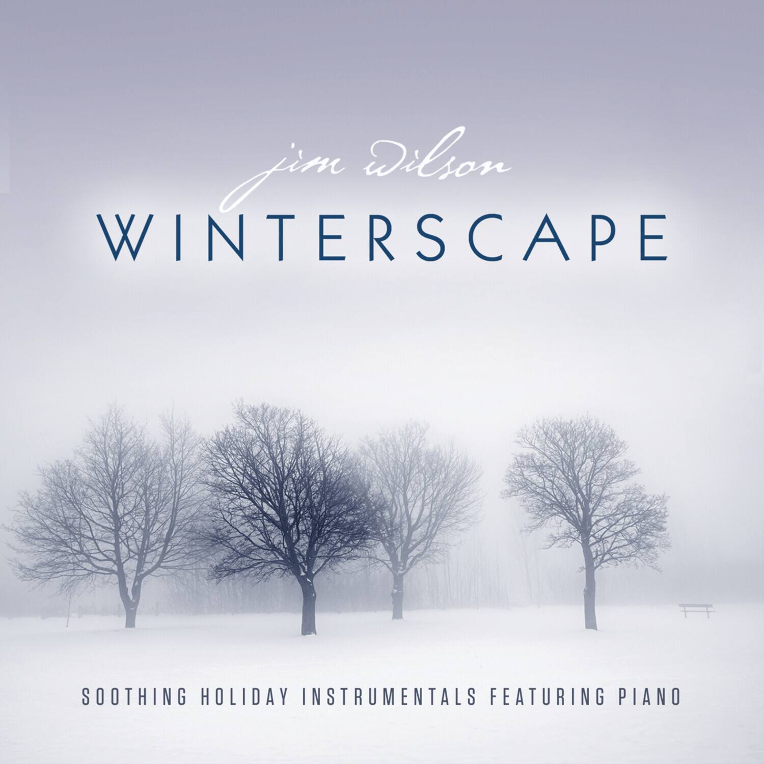 Jim Wilson - Winterscape: Soothing holiday instrumentals featuring piano   - COMPACT DISCS [CD]