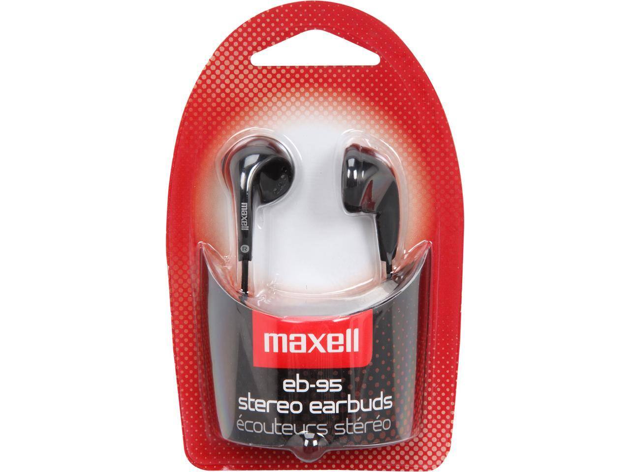 maxell R maxell eb-95 stereo earbuds écouteurs stéréo