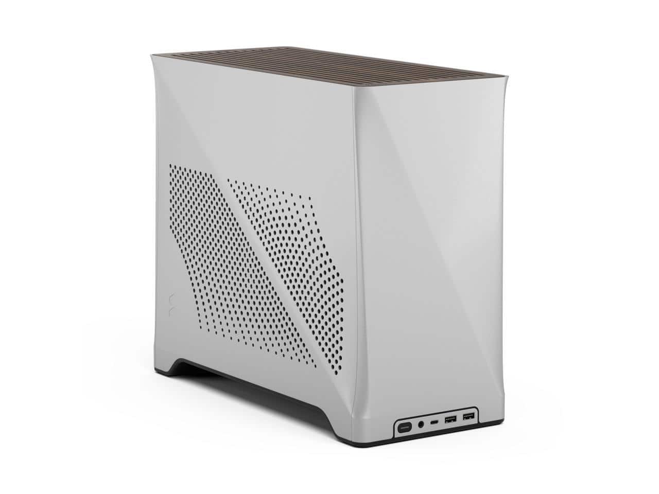 Fractal Design Era 2 Silver Anodized Aluminum/Steel Mini ITX