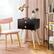 Alt View 4. Costway - Costway 2 PCS Mid Century Modern 2 Drawers Nightstand Sofa Side Table End Table - Espresso.