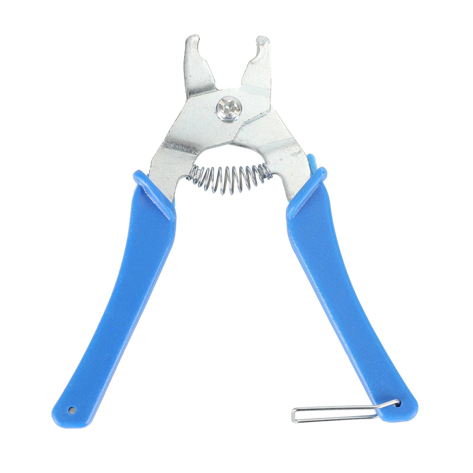 Left. Topteng - 300pcs Wire Cage Clips with Snap Pliers - for Rabbit/Chicken/Pet Bird Cages, Heavy Duty Iron, Quick Assembly Tool.