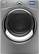 Front Standard. Whirlpool - 7.4 Cu. Ft. 13-Cycle Steam Electric Dryer - Lunar Silver.