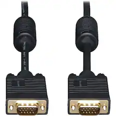 Front. Tripp Lite - 6' VGA Cable - Black.