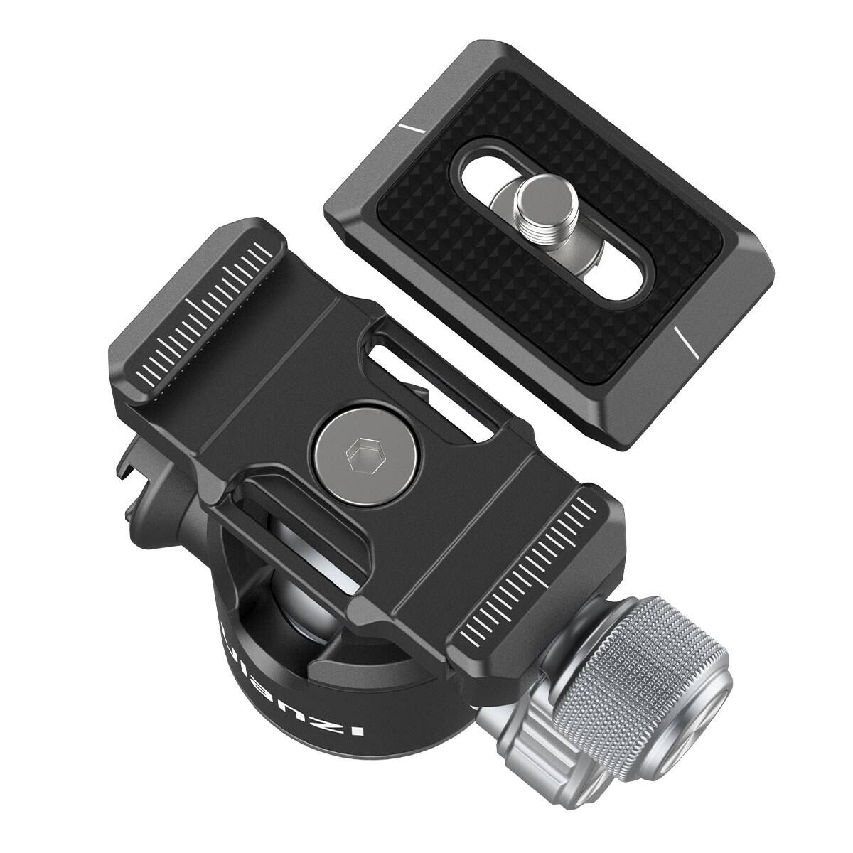 Ulanzi U 80L Ball Head with Cold Shoe Mount and Arca Type Quick Release ...
