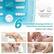 You can also replace the massage beads with pedicure stones.
6 Comfortable Detachable Massage Rollers & Detachable Massage Beads
Relieve Feet Fatigue
- Push
- Roll
- Knead
- Press
