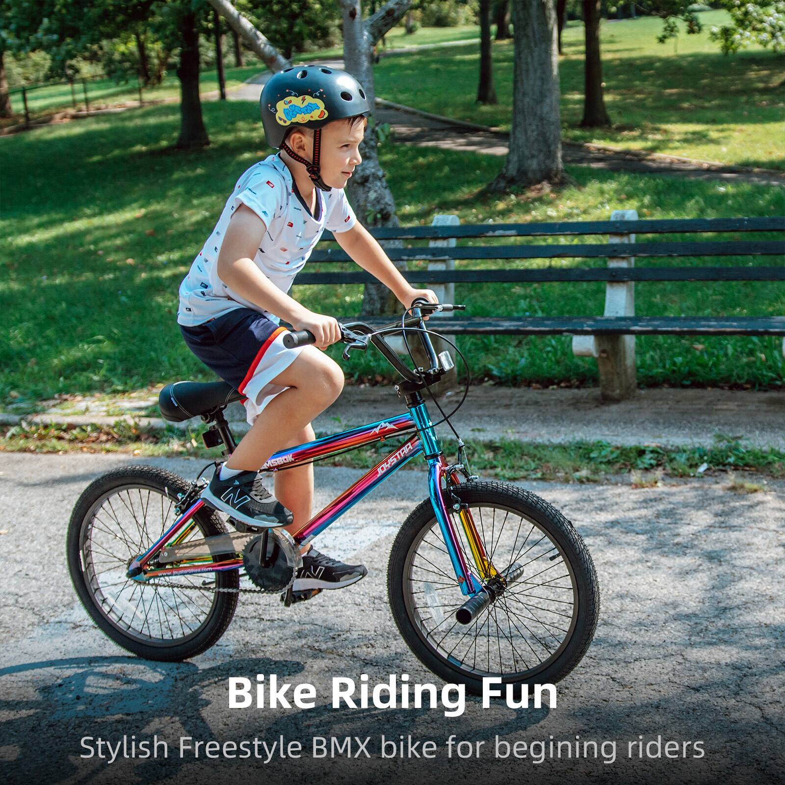 Bike Riding Fun  
Stylish Freestyle BMX bike for beginning riders