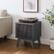 Front. Modway - Render Vinyl Record Display Stand by Modway - Charcoal.