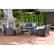 Alt View 25. Hanover - Strathmere 6-Piece Rectangular Patio Set - Navy Blue / Navy Kaleidoscope.