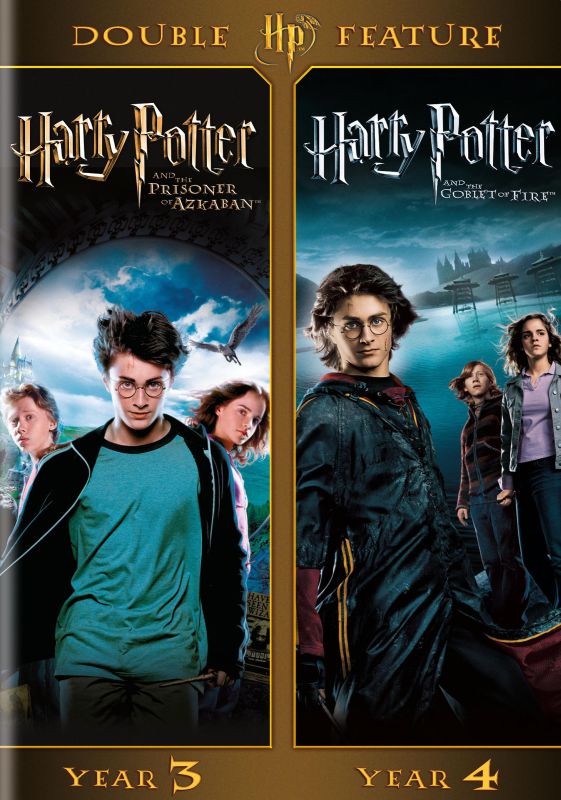  Harry Potter Double Feature: Year 3 &amp; Year 4 [DVD]