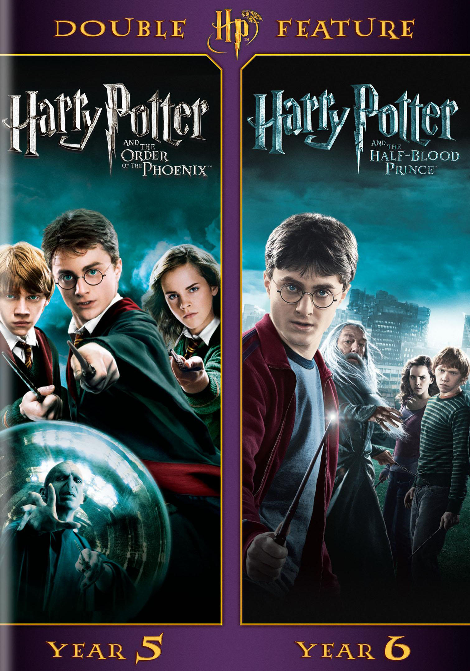 Best Buy Harry Potter Double Feature Year 5 And Year 6 Dvd