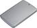 Angle. Toshiba - Canvio Basics 1TB External USB 3.0 Portable Hard Drive - Silver.