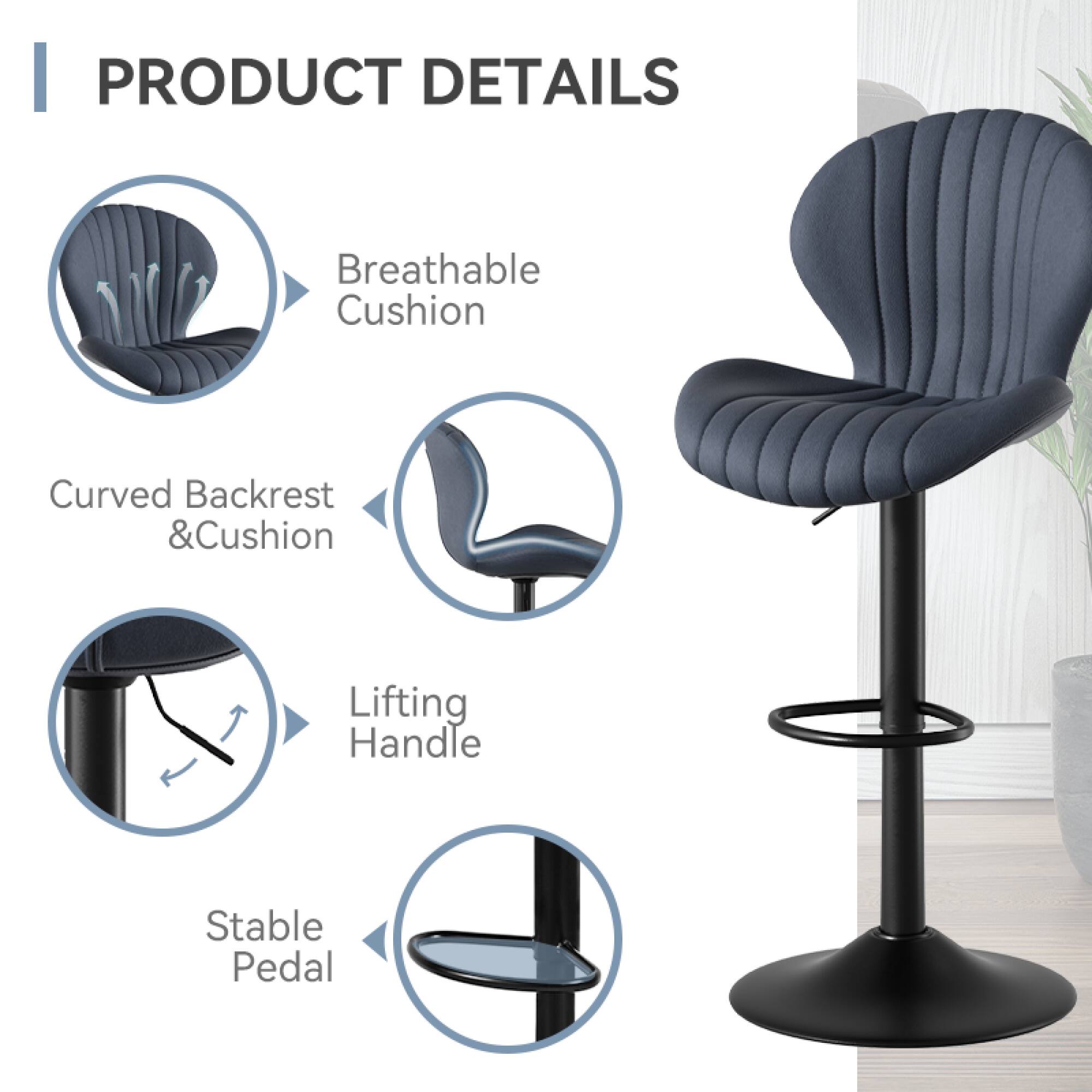PRODUCT DETAILS

- Breathable Cushion
- Curved Backrest & Cushion
- Lifting Handle
- Stable Pedal