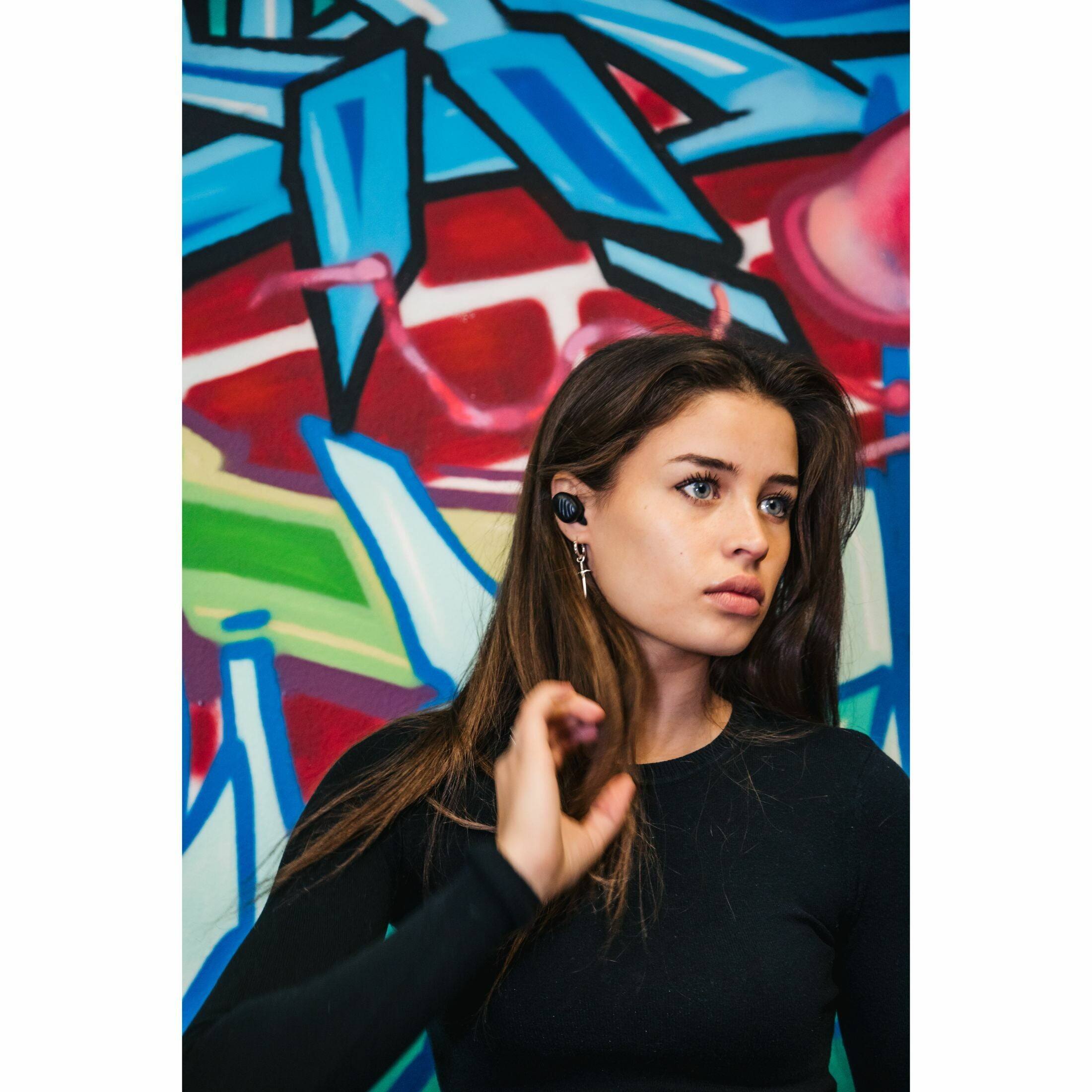 Back. Wicked Audio - Wicked Audio Mojo 300 True Wireless Earbuds with App Control | Deep Bass, Noise Isolation & 40 Hours Playtime - Multi-color.