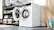 Alt View 4. Bosch - 500 Series 2.4 Cu. Ft. High-Efficiency Stackable Smart Front Load Washer with 4D Wash System - White.
