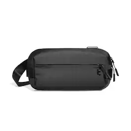 tomtoc - Explorer-T21 EDC Sling Bag, Compact Crossbody Bag Minimalist Sling Pack Daypack for Travel, Lightweight, Water-Resistant - Black