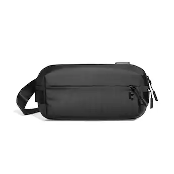 black crossbody travel bag Queenie The Crosby Traveler duffel bag from MZ Wallace is designed for frequent flyers Tomtoc Explorer-T21 shoulder bag S