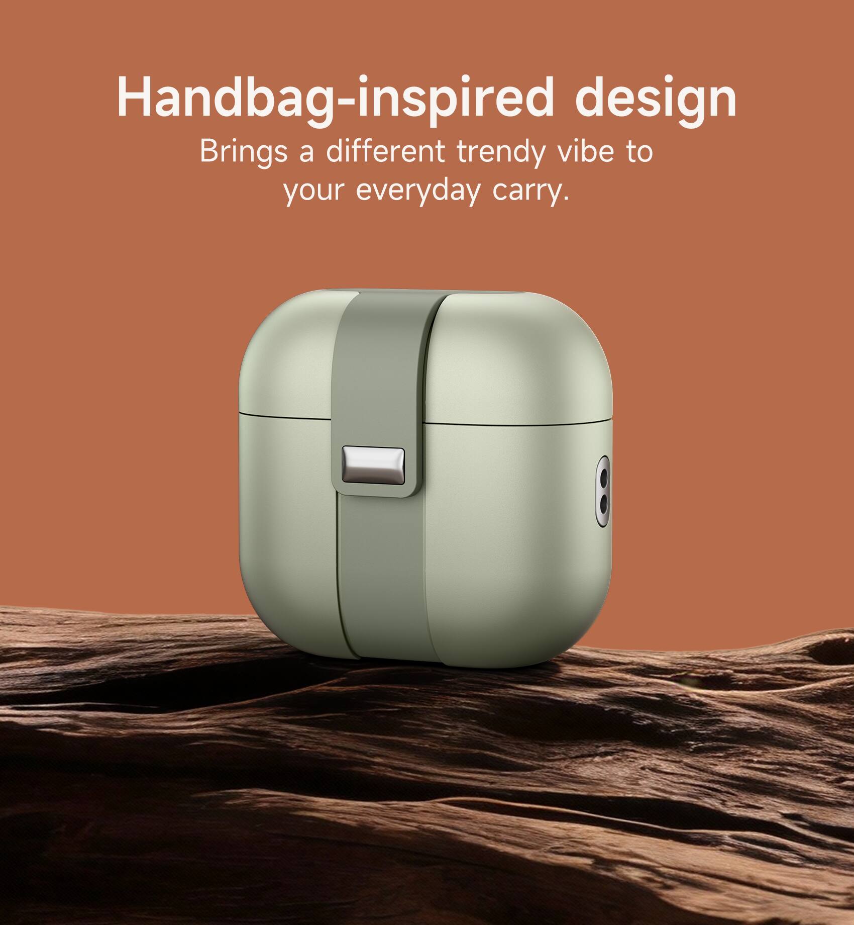 Handbag-inspired design  
Brings a different trendy vibe to your everyday carry.