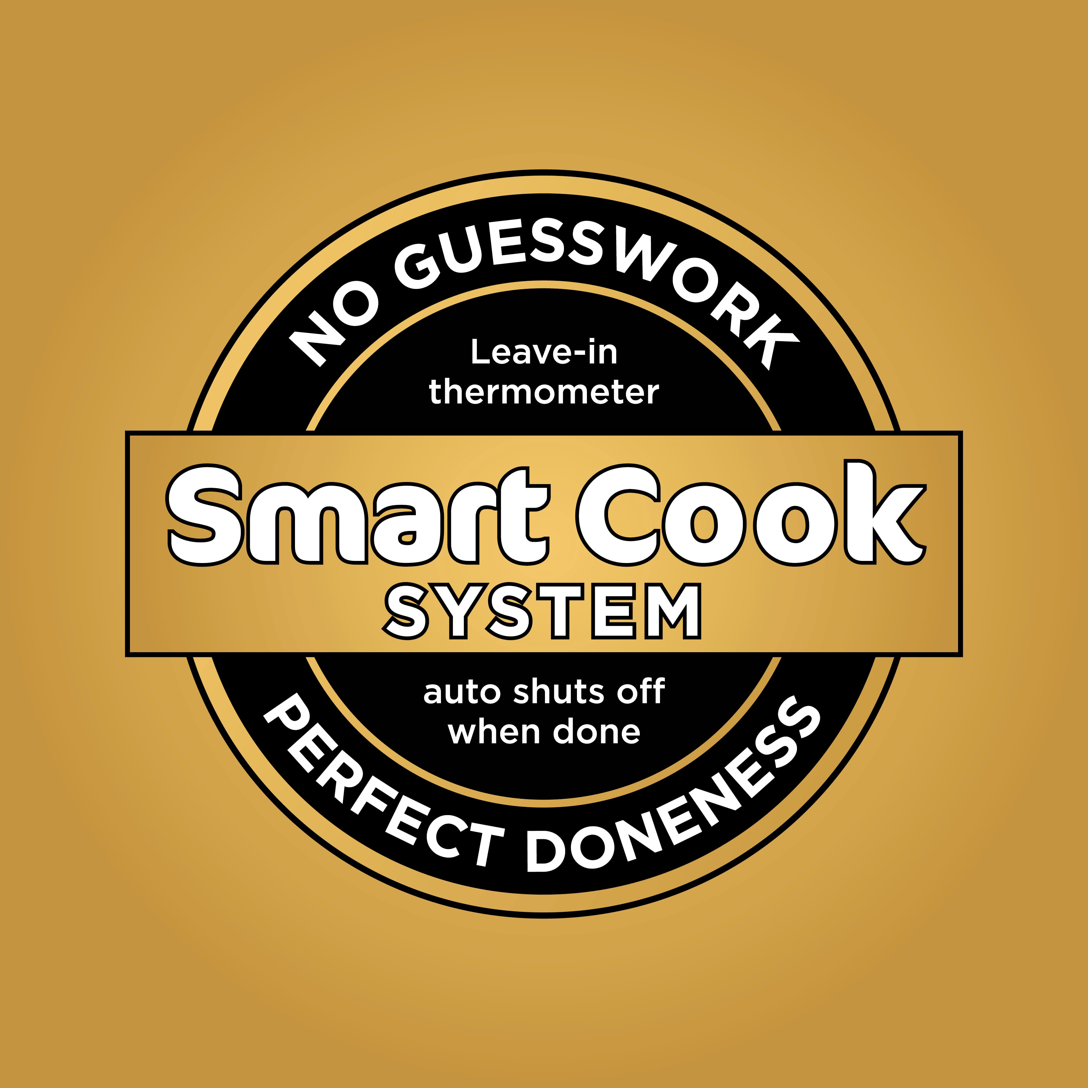 Alt View 11. Ninja - Foodi Smart XL 6-in-1 Countertop Indoor Grill with Smart Cook System, 4-quart Air Fryer - Dark Grey/Stainless.